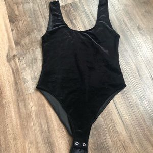 Never Worn Velvet Bodysuit
